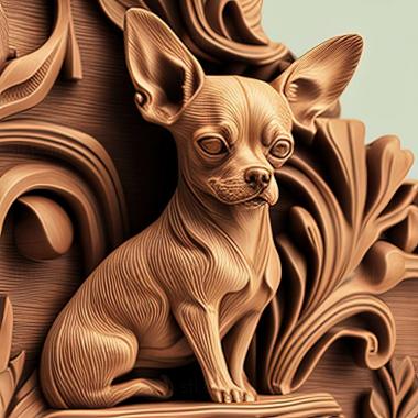 3D model chihuahua (STL)